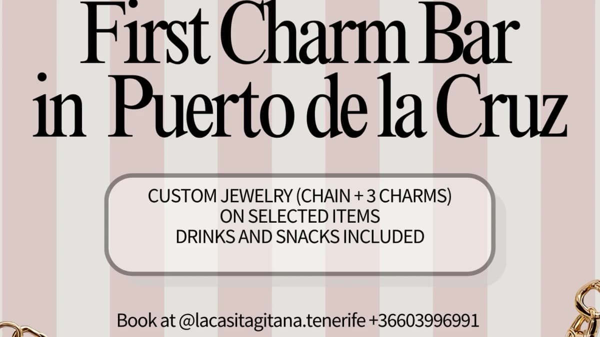 First Charm Bar Social - Create Your Custom Jewelry Souvenir ✨