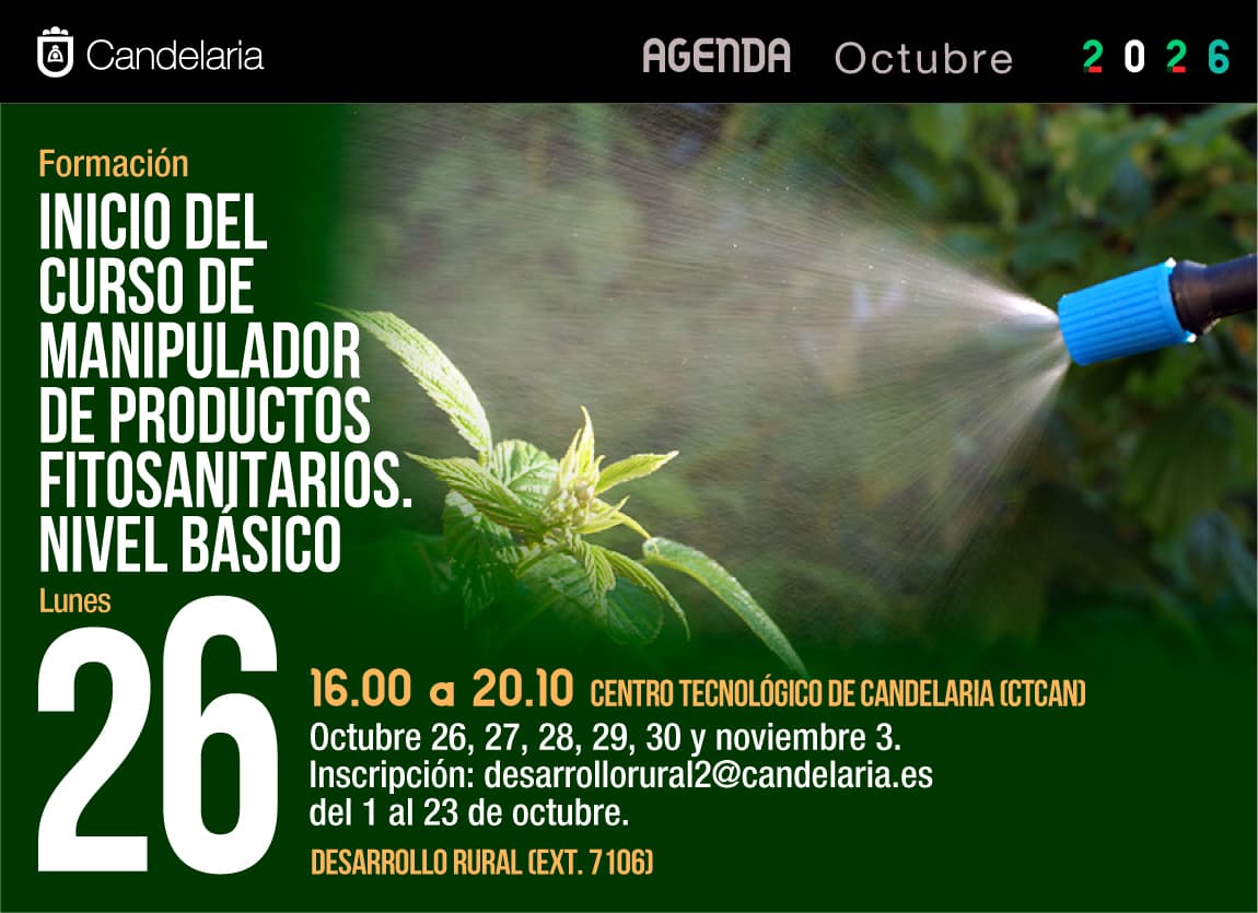 Inicio del curso de manipulador de productos fitosanitarios. Nivel básico