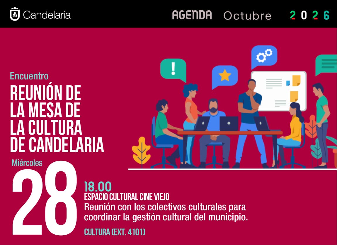 Reunión de la Mesa de la Cultura de Candelaria