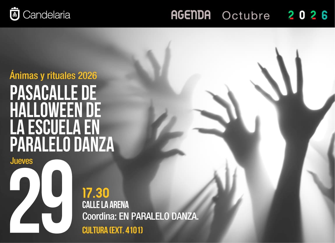 Pasacalle de Halloween de la Escuela En Paralelo Danza