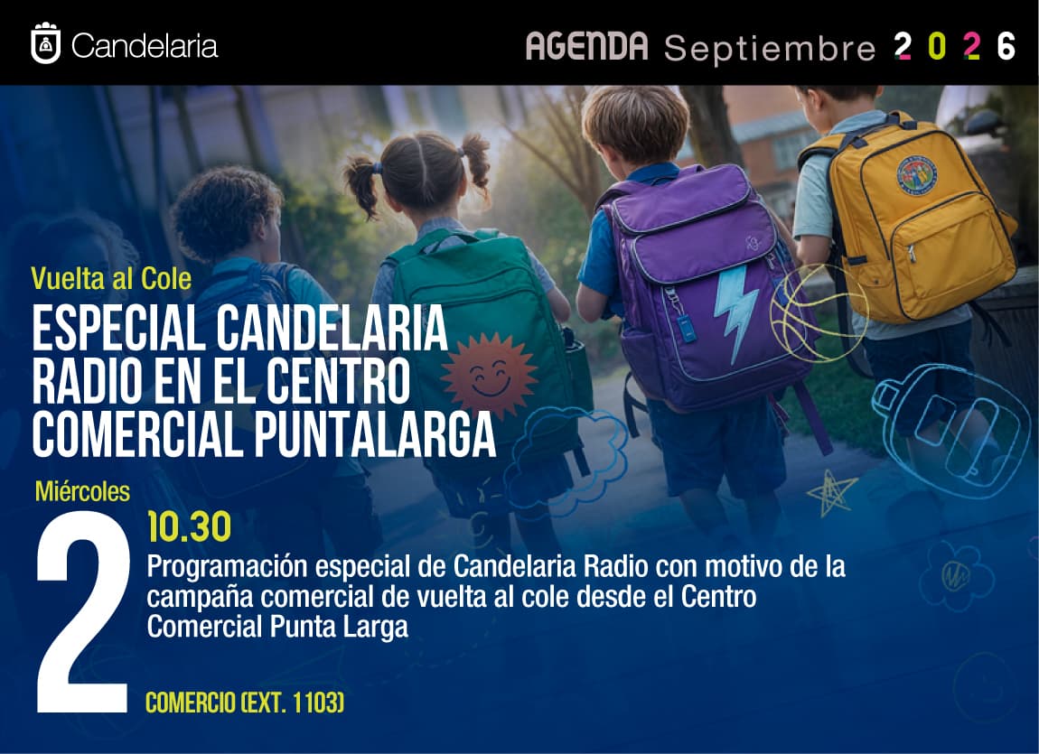 Especial Candelaria Radio en el Centro Comercial Punta Larga
