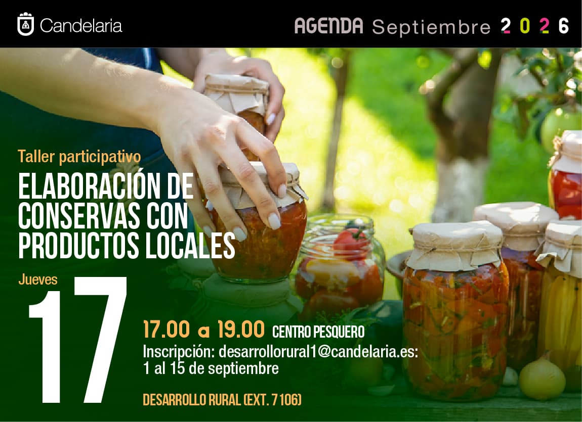 Elaboración de conservas con productos locales
