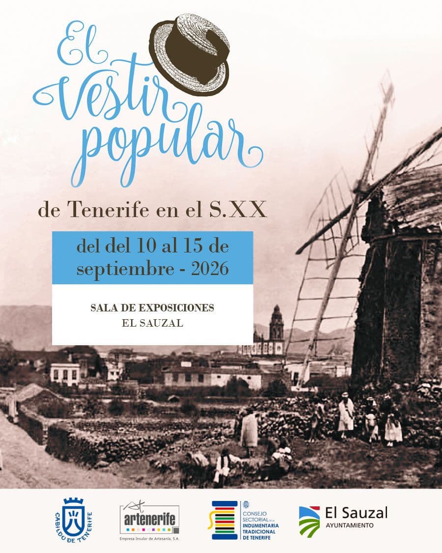 Muestra de vestimenta popular canaria