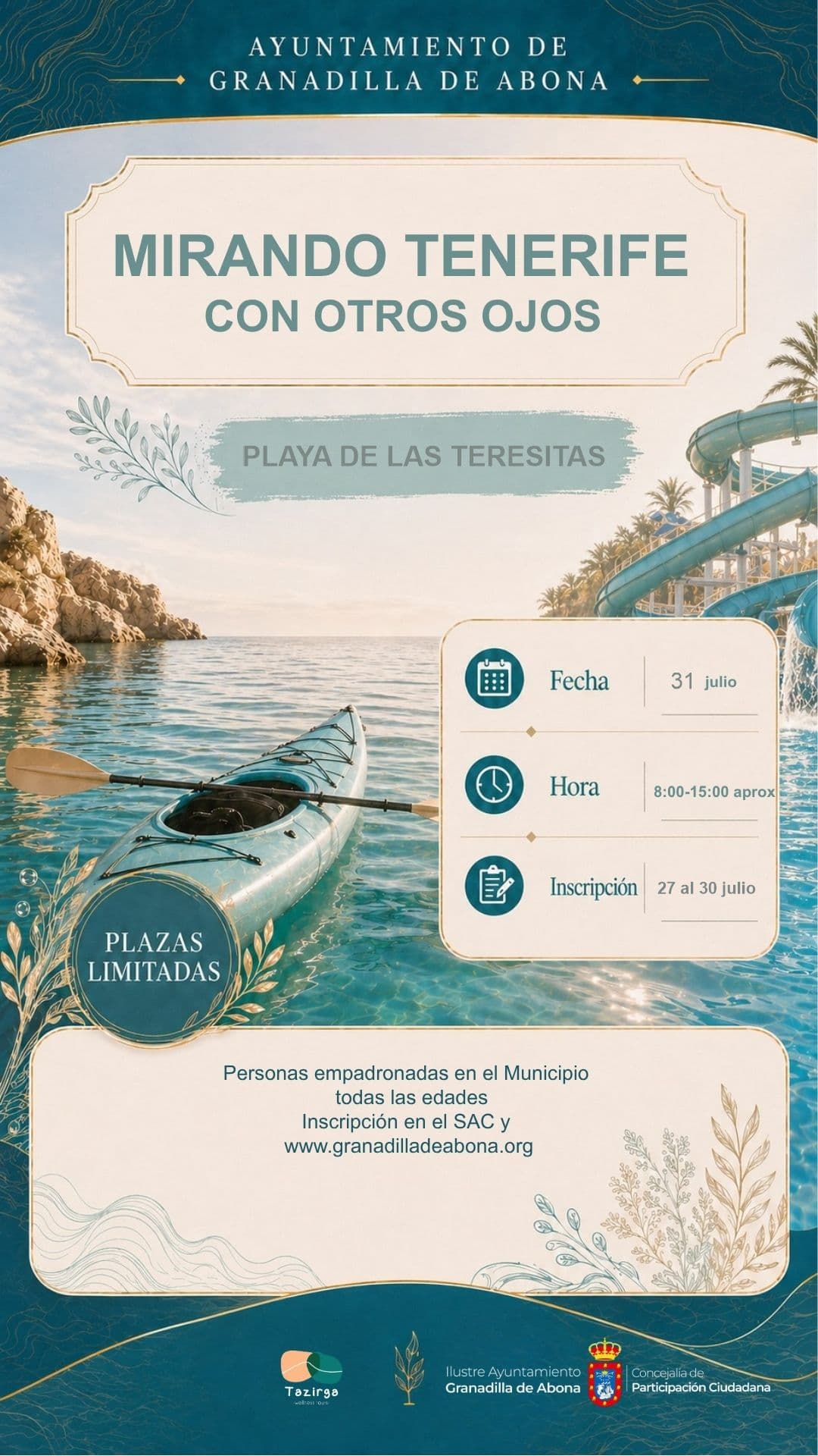 Mirando a Tenerife con otros ojos: Playa de las Teresitas