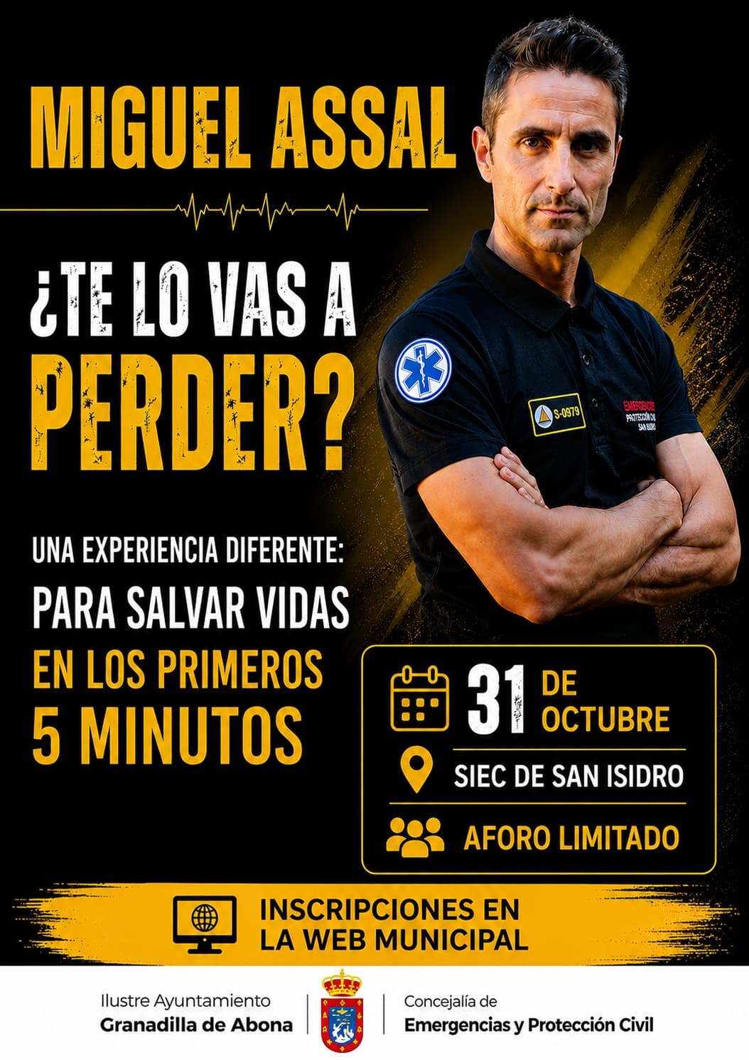 Miguel Assal imparte una charla en Granadilla de Abona