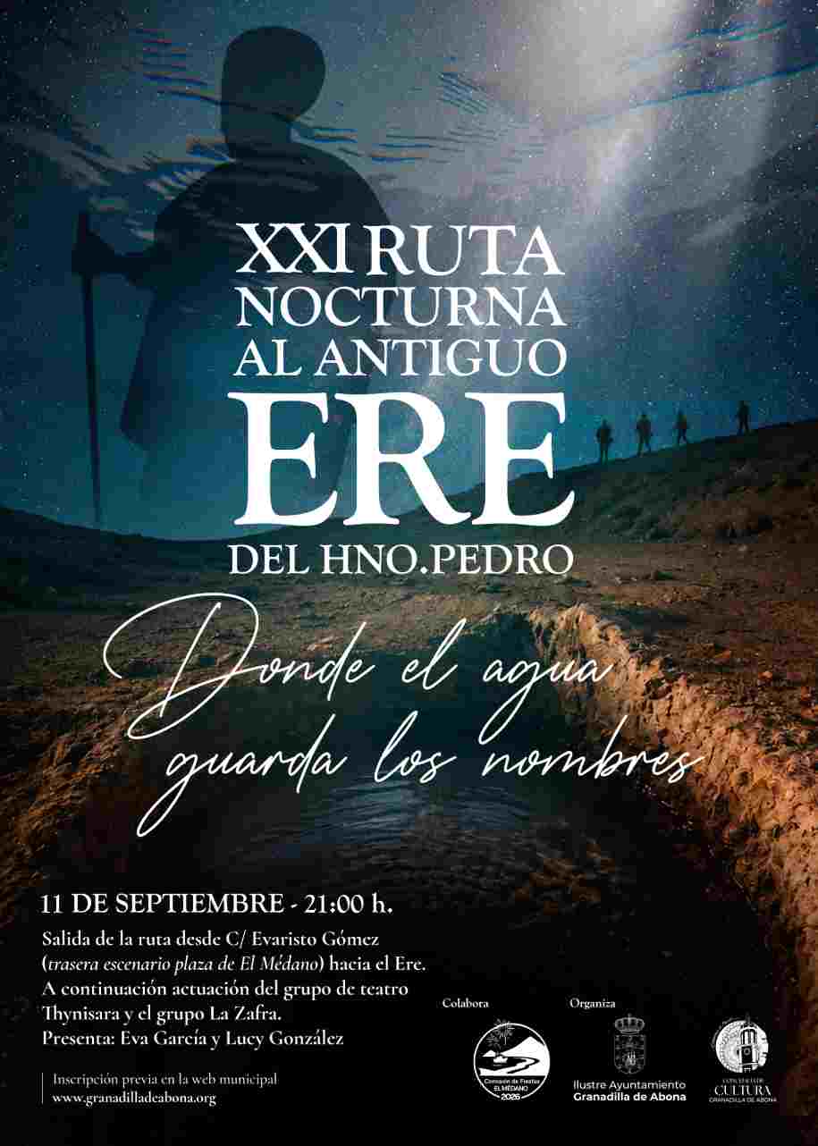 Inscripciones en la XXI RUTA NOCTURNA AL ERE DEL HERMANO PEDRO