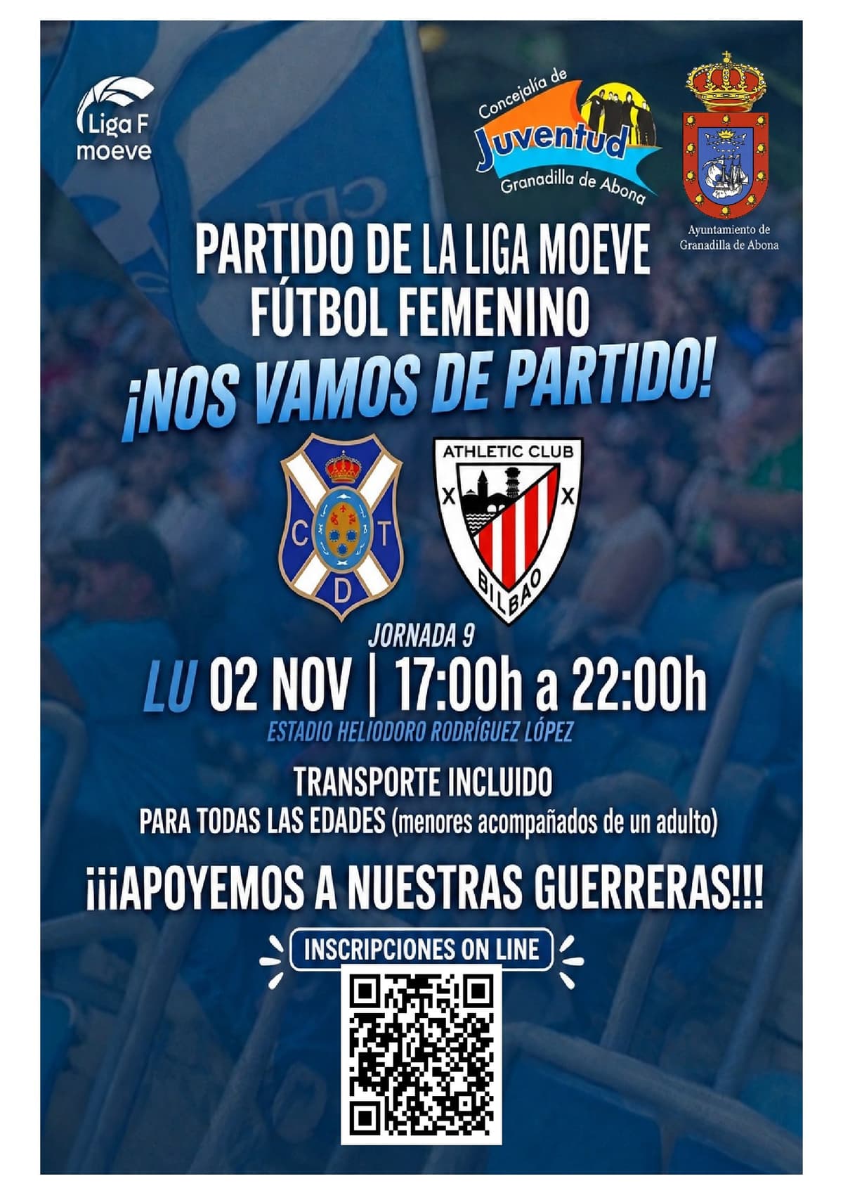 Partido de Fútbol Femenino CD Tenerife